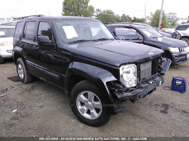 1J4PN2GK4BW556809 - 2011 JEEP LIBERTY SPORT 黑色 照片 1