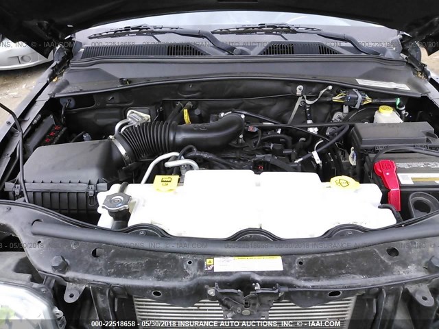 1J4PN2GK4BW556809 - 2011 JEEP LIBERTY SPORT 黑色 照片 10