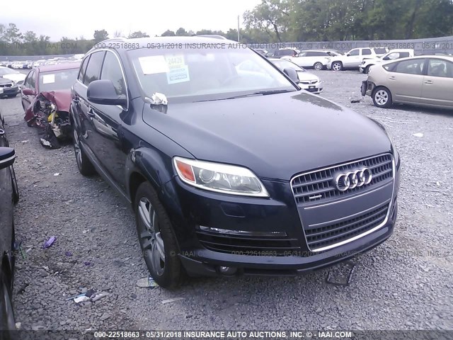 WA1BY74LX7D059438 - 2007 AUDI Q7 3.6 QUATTRO PREMIUM BLUE photo 1