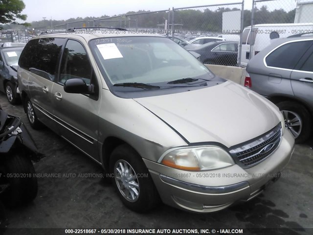 2FMZA5247XBB84679 - 1999 FORD WINDSTAR SE GOLD photo 1