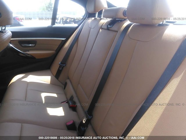 WBA8D9G50JNU69930 - 2018 BMW 330 XI 黑色 照片 8