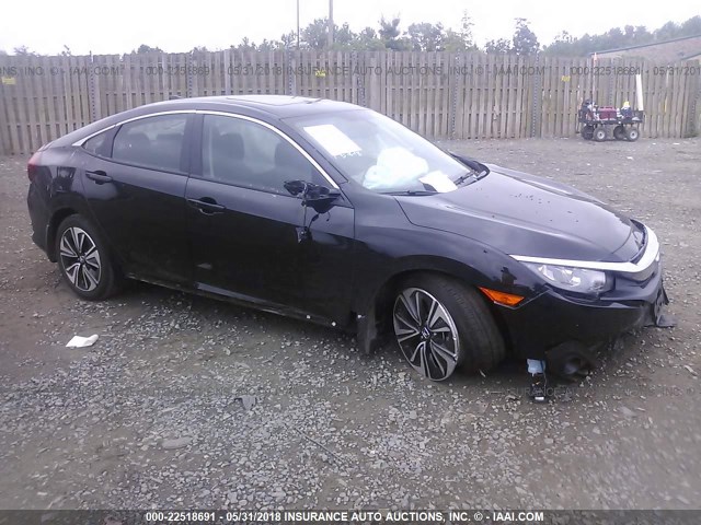 2HGFC1F78JH640452 - 2018 HONDA CIVIC EXL შავი ფოტო 1