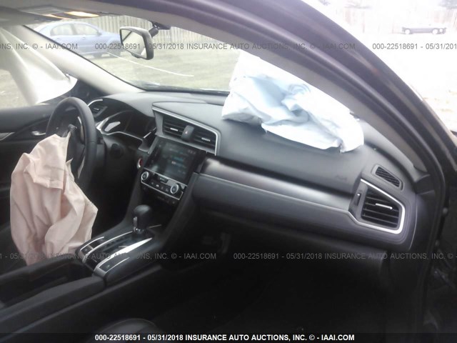 2HGFC1F78JH640452 - 2018 HONDA CIVIC EXL შავი ფოტო 5
