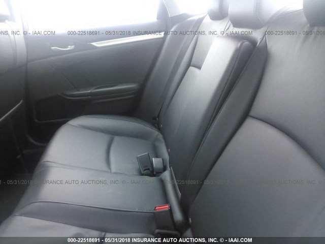 2HGFC1F78JH640452 - 2018 HONDA CIVIC EXL შავი ფოტო 8