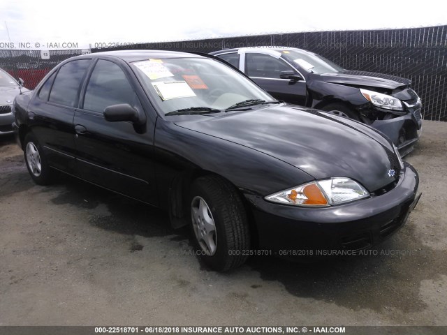 1G1JC524927241115 - 2002 CHEVROLET CAVALIER CNG BLACK photo 1