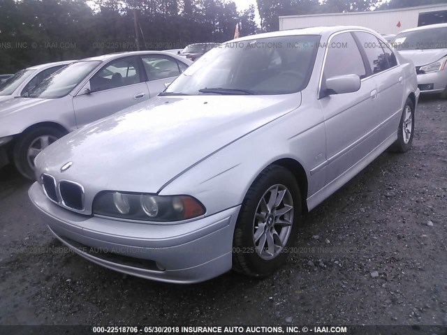 WBADT43483G032881 - 2003 BMW 525 I AUTOMATIC SILVER photo 2