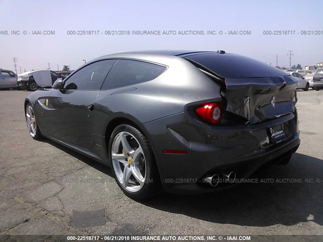 ZFF73SKA3E0201603 - 2014 FERRARI FF GRAY photo 3