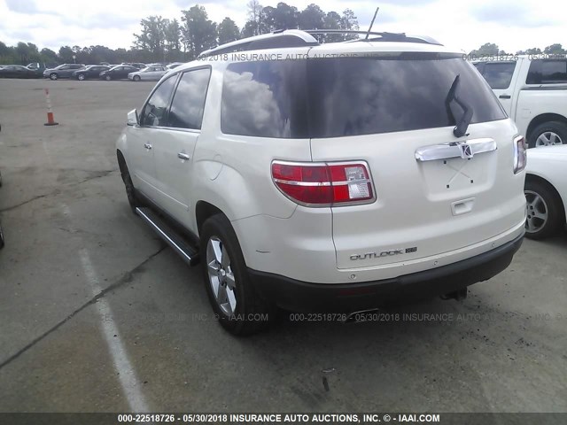 5GZER33757J150145 - 2007 SATURN OUTLOOK SPECIAL თეთრი ფოტო 3