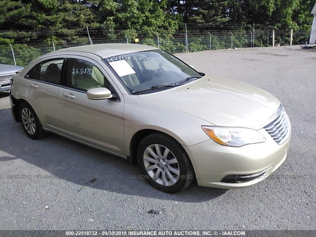 1C3BC1FB8BN512825 - 2011 CHRYSLER 200 TOURING GOLD photo 1