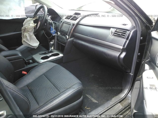 4T1BF1FK1DU296341 - 2013 TOYOTA CAMRY L/SE/LE/XLE 黑色 照片 5