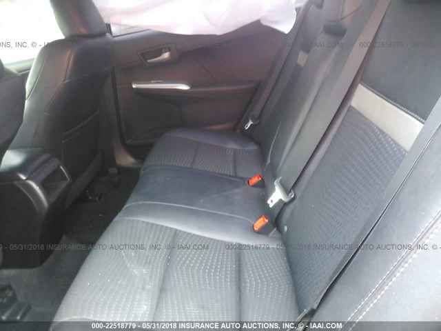 4T1BF1FK1DU296341 - 2013 TOYOTA CAMRY L/SE/LE/XLE 黑色 照片 8