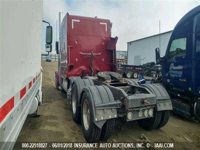 1XP5DB9X43D593590 - 2003 PETERBILT 379 MAROON photo 3