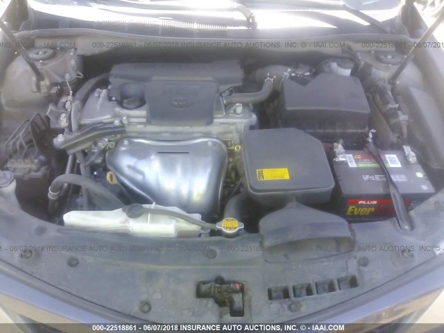 4T1BF1FK0CU610348 - 2012 TOYOTA CAMRY SE/LE/XLE 灰色 照片 10