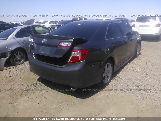 4T1BF1FK0CU610348 - 2012 TOYOTA CAMRY SE/LE/XLE 灰色 照片 4