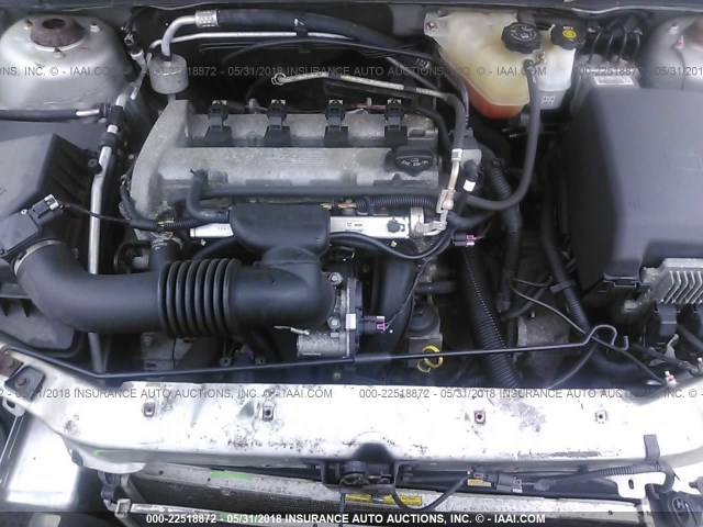 1G1ZS58F68F105733 - 2008 CHEVROLET MALIBU LS SILVER photo 10