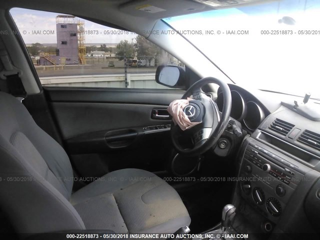 JM1BK323071769386 - 2007 MAZDA 3 S GRAY photo 5