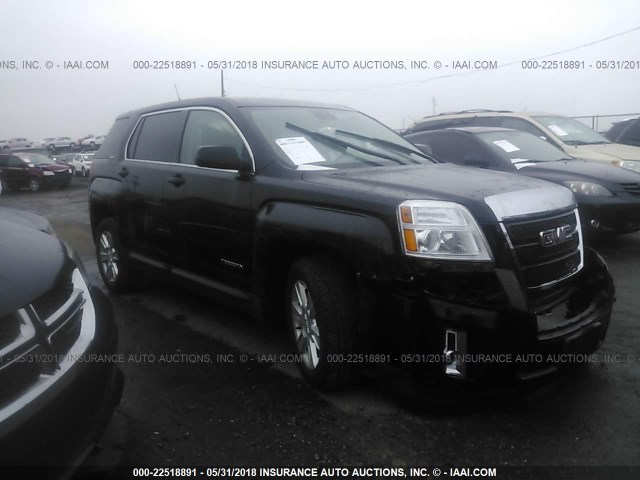 2GKALMEK8C6168160 - 2012 GMC TERRAIN SLE BLACK photo 1