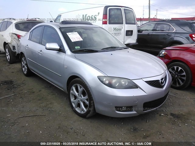 JM1BK32FX81139046 - 2008 MAZDA 3 I SILVER photo 1