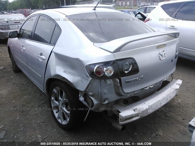 JM1BK32FX81139046 - 2008 MAZDA 3 I SILVER photo 3