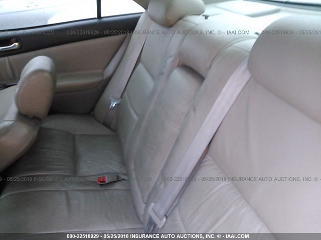 4T1BE32K73U699145 - 2003 TOYOTA CAMRY LE/XLE/SE ოქროსფერი ფოტო 8