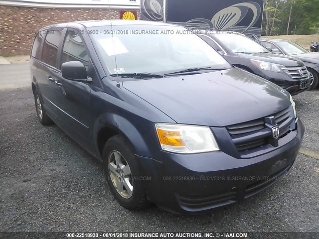 2D8HN44E99R593556 - 2009 DODGE GRAND CARAVAN SE Dark Blue photo 1