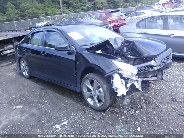 4T1BF1FK8EU834809 - 2014 TOYOTA CAMRY L/SE/LE/XLE 黑色 照片 1