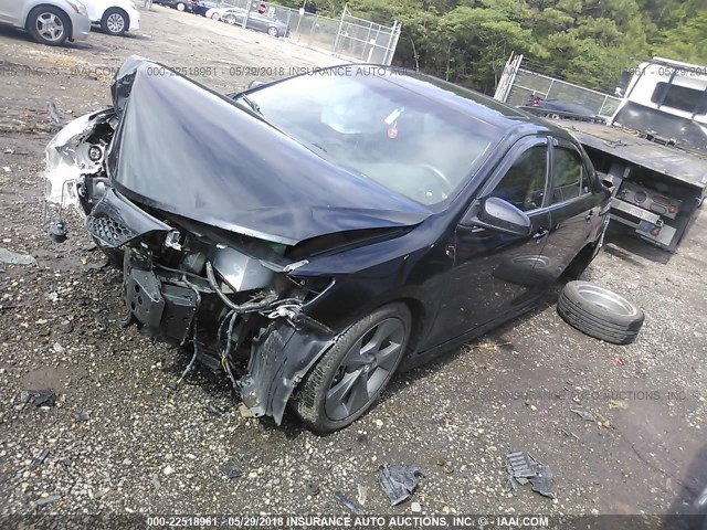 4T1BF1FK8EU834809 - 2014 TOYOTA CAMRY L/SE/LE/XLE 黑色 照片 2