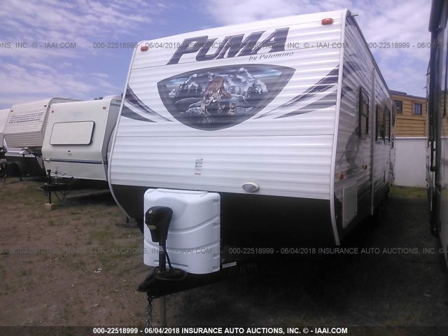 4X4TPUF2XEP046260 - 2014 FOREST RIVER PALOMINO PUMA  白色 照片 2