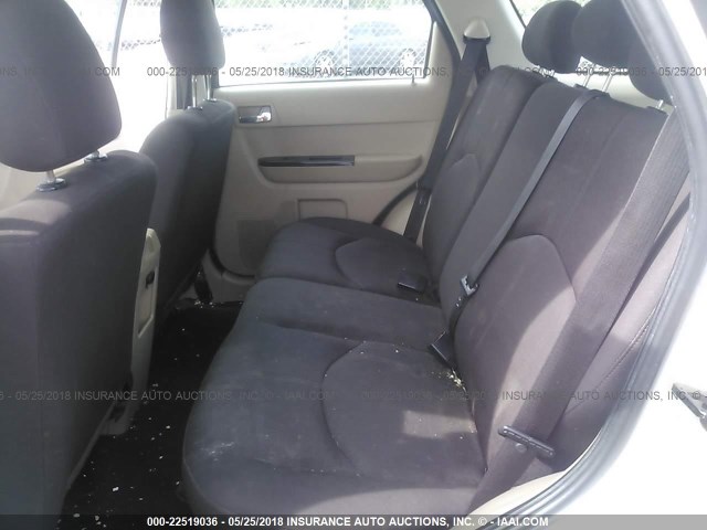 4F2CZ02Z68KM08775 - 2008 MAZDA TRIBUTE I TAN photo 8