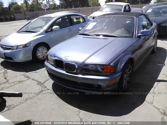 WBABR3344YEA83011 - 2000 BMW 323 CI BLUE photo 2