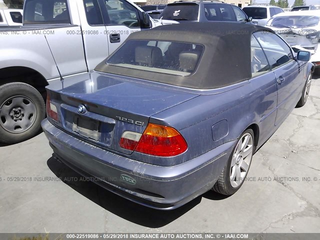WBABR3344YEA83011 - 2000 BMW 323 CI BLUE photo 4