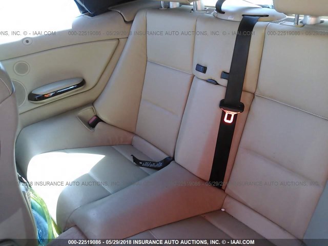 WBABR3344YEA83011 - 2000 BMW 323 CI BLUE photo 8