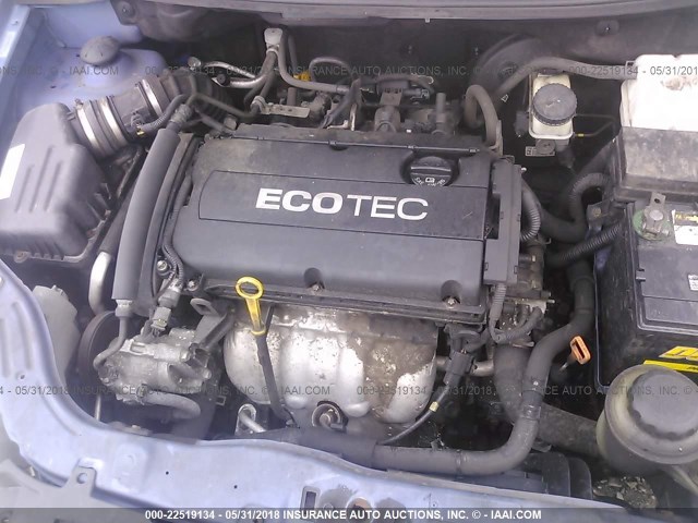 KL1TD56E29B625185 - 2009 CHEVROLET AVEO LS/LT 蓝色 照片 10