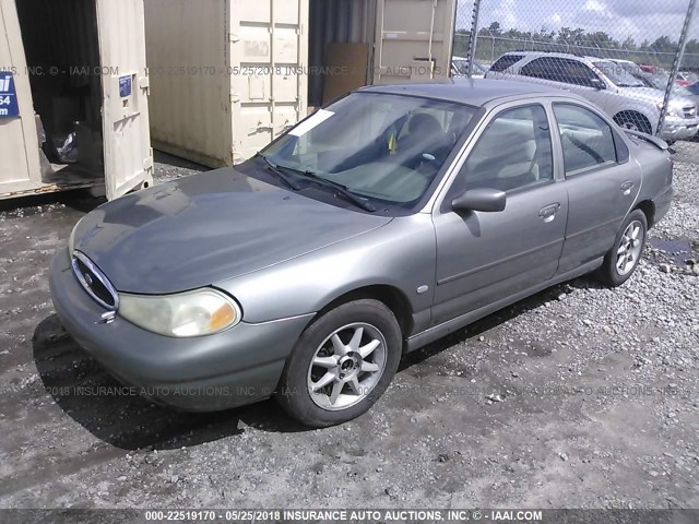 1FAFP66L4WK228659 - 1998 FORD CONTOUR LX/SPORT/SE GRAY photo 2