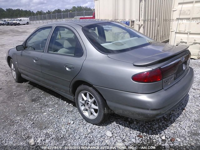 1FAFP66L4WK228659 - 1998 FORD CONTOUR LX/SPORT/SE GRAY photo 3