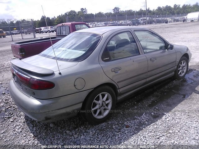 1FAFP66L4WK228659 - 1998 FORD CONTOUR LX/SPORT/SE GRAY photo 4