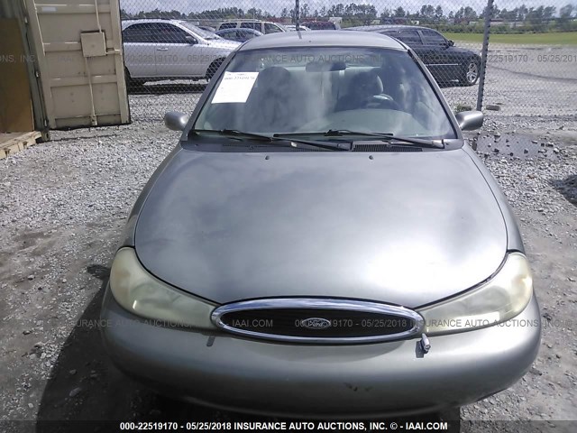 1FAFP66L4WK228659 - 1998 FORD CONTOUR LX/SPORT/SE GRAY photo 6