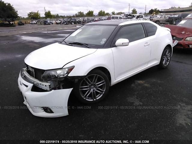 JTKJF5C72B3006062 - 2011 TOYOTA SCION TC 白色 照片 2