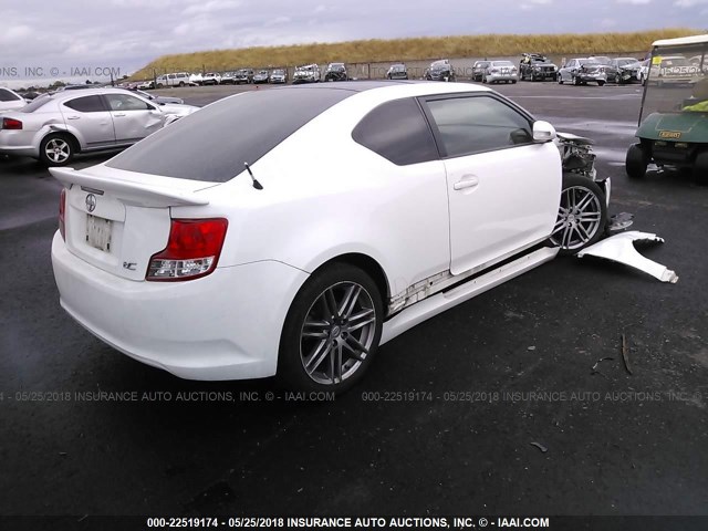 JTKJF5C72B3006062 - 2011 TOYOTA SCION TC 白色 照片 4