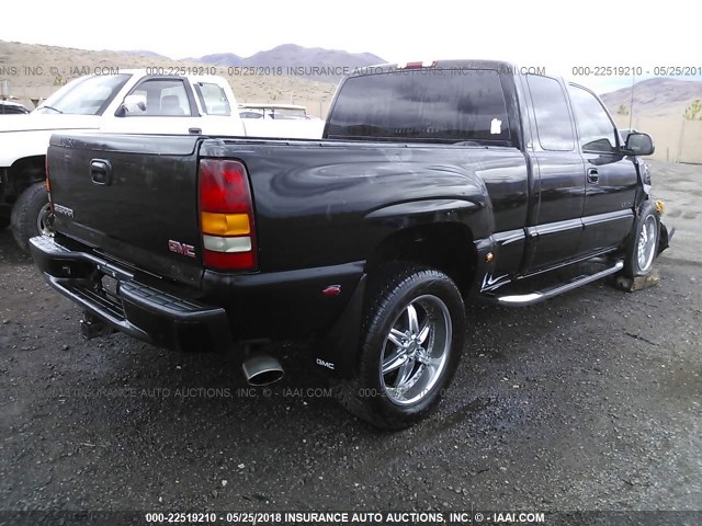 2GTFK69U621337583 - 2002 GMC SIERRA K1500 DENALI BLACK photo 4