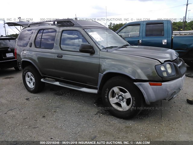 5N1ED28T84C621166 - 2004 NISSAN XTERRA XE/SE GREEN photo 1