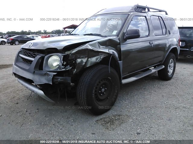 5N1ED28T84C621166 - 2004 NISSAN XTERRA XE/SE GREEN photo 6