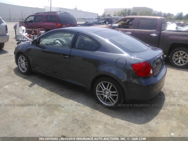 JTKDE177170181950 - 2007 TOYOTA SCION TC 灰色 照片 3