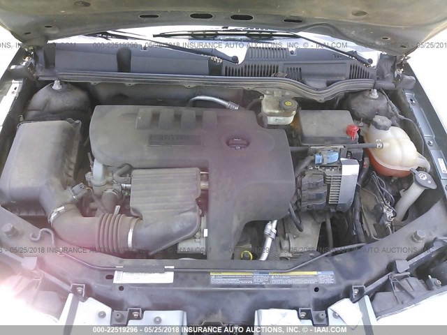 1G8AJ55F77Z150862 - 2007 SATURN ION LEVEL 2 GRAY photo 10