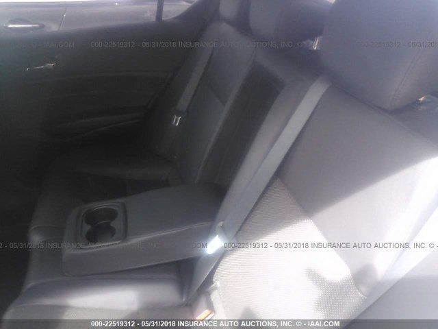 19VDE1F7XDE009338 - 2013 ACURA ILX 20 TECH SILVER photo 8