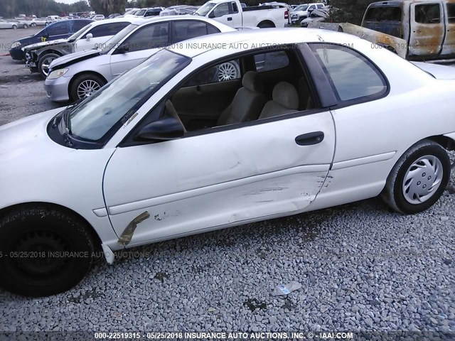 1B3ES42C1XD171410 - 1999 DODGE NEON HIGHLINE WHITE photo 6