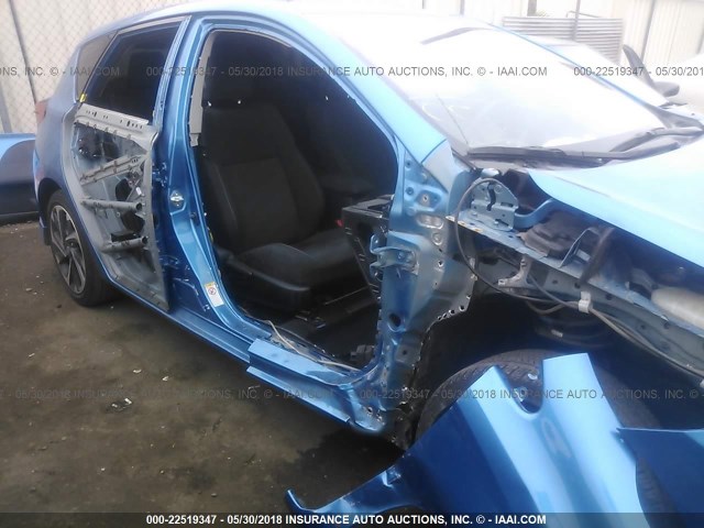 JTNKARJE9GJ511498 - 2016 TOYOTA SCION IM BLUE photo 6