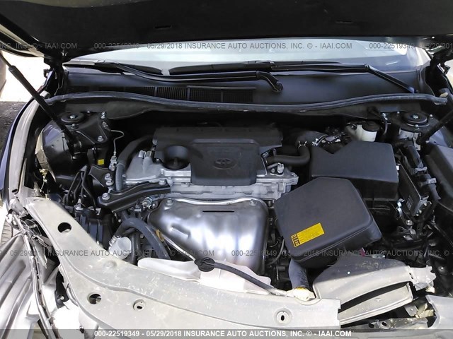 4T1BF1FK7FU073871 - 2015 TOYOTA CAMRY LE/XLE/SE/XSE შავი ფოტო 10