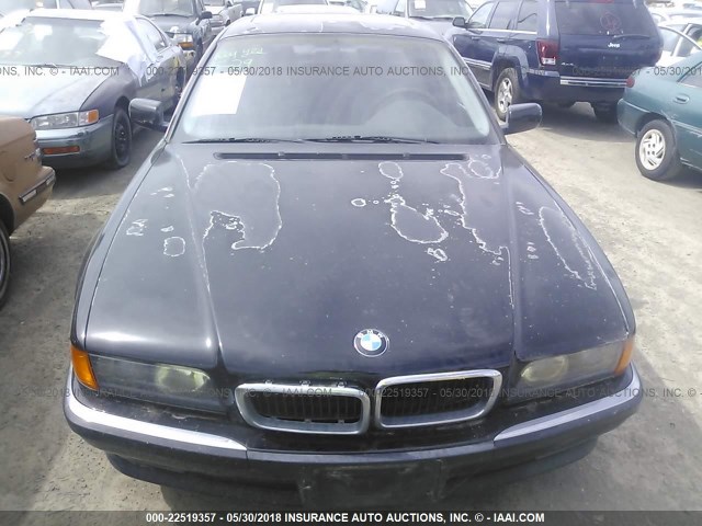 WBAGJ832XWDM19611 - 1998 BMW 740 IL BLACK photo 6