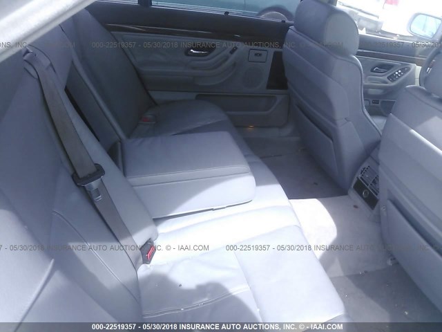 WBAGJ832XWDM19611 - 1998 BMW 740 IL BLACK photo 8
